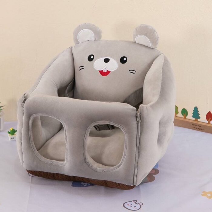 BABY SITTER WITH BELT(CAN BE USED IN THE  CAR,CHAIR AND ON THE FLOOR) CODE 046 Ember
Has 2 zipper in the front to easily open and carry the baby inside - Image 10