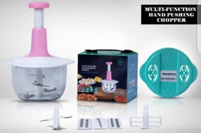 2LTR MANUAL MULTIPURPOSE HAND PUSHING GRATEE WIRH ACCESSORIES
Perfect for chopping vegetables,Mince meat,Pepper etc - Image 2