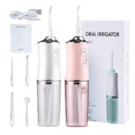RECHARGEABLE ORAL/ DENTAL TEETH WATER IRRIGATOR(Comes with 4 different head and 3 work mode)