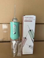 RECHARGEABLE ORAL/ DENTAL TEETH WATER IRRIGATOR(Comes with 4 different head and 3 work mode) - Image 4