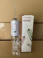 RECHARGEABLE ORAL/ DENTAL TEETH WATER IRRIGATOR(Comes with 4 different head and 3 work mode) - Image 5