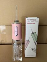 RECHARGEABLE ORAL/ DENTAL TEETH WATER IRRIGATOR(Comes with 4 different head and 3 work mode) - Image 6