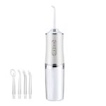 RECHARGEABLE ORAL/ DENTAL TEETH WATER IRRIGATOR(Comes with 4 different head and 3 work mode) - Image 7