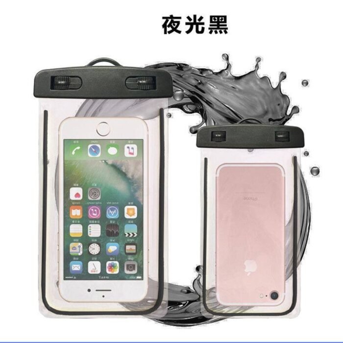 SILICON WATERPROOF PHONE POUCH(Don’t get your phone mess up, get it secured even in the rain)You can press and operate your phone even while in the pouch - Image 4