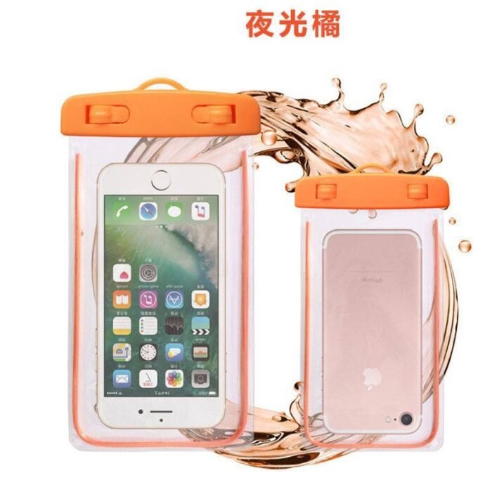 SILICON WATERPROOF PHONE POUCH(Don’t get your phone mess up, get it secured even in the rain)You can press and operate your phone even while in the pouch - Image 6