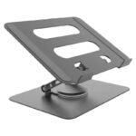 HEAVY DUTY QUALITY 360 DEGREE ROTATING LAPTOP STAND 
Comes in a color box