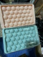 33-SLOTS CIRCULAR SHAPE ICE CUBE/BLOCK MAKER (For the preparation of your mini healthy water/fruit ice 🧊 🙌🏽 - Image 5