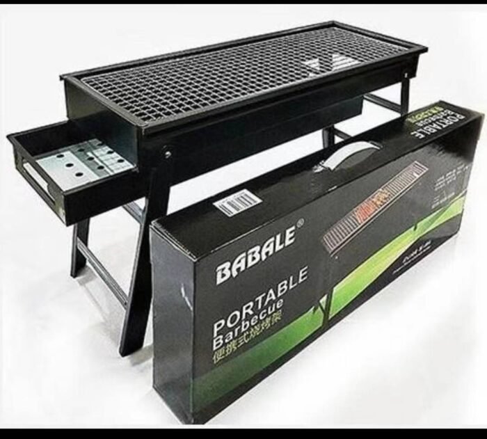 CHARCOAL INDOOR/OUTDOOR BBQ GRILL WITH DRAWER🔆 Ideal for Healthy Roasting 🔆Good for both indoor/outdoor Grilling Purposes
🔆 With drawer added Value 🔆Conserve Charcoal Usage
🔆Ideal for all Homes - Image 4