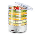 600WATT SILVER LOVE 5 LAYER FOOD DEHYDRATOR…ROUND SHAPE - Image 5