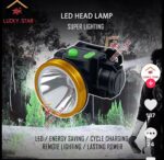 ULTRA BRIGHT RECHARGEABLE HIGH POWER HEADLAMP FLASHLIGHT