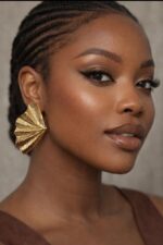 QUALITY MILAN SHIJIA FASHION STATEMENT EARRING DESIGN 34 - Image 2