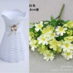 ARIKE POTTED PLANT HOME AND OFFICE DECOR WITH DOUBLE FLOWER 2 - Image 3