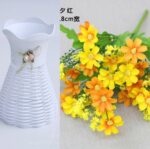 ARIKE POTTED PLANT HOME AND OFFICE DECOR WITH DOUBLE FLOWER 2 - Image 4