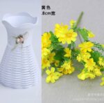 ARIKE POTTED PLANT HOME AND OFFICE DECOR WITH DOUBLE FLOWER 2 - Image 5