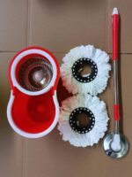 2IN1 MAGIC 360 DEGREE WASH AND DRY MOP BUCKET SET 

COMES WITH:
  IRON INNER 
2 FIBRE MOP HEAD - Image 3