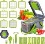 22IN1 VEGETABLE SLICER,STORAGE BASKET,WITH SKIN PEELER 2026 - Image 4
