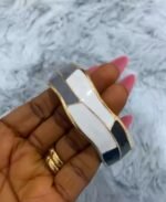 GOLD PLATED ENAMEL MARBLE BANGLES DESIGN 3