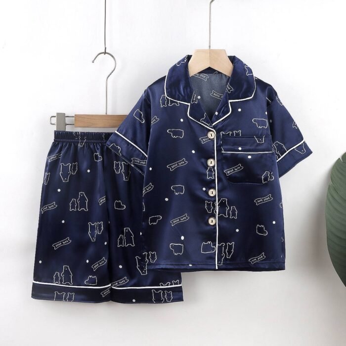 PYJAMAS SILK KIDS UNISEX PYJAMAS(Ember 2026) - Image 2