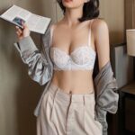 CAMPARI LACEY PADDED PUSH UP BRA - Image 3