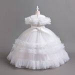 MIRABELL QUALITY RUFFLE BALL GOWN
WHITE••150CM ONLY✅ITS A FULL FLOWING TOE LENGTH GOWN - Image 2