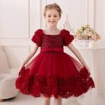 OLIVIA LUXURY SEQUENCE BALL GOWNIT IS A KNEE LENGTH GOWN•••(Ember 2026) - Image 2
