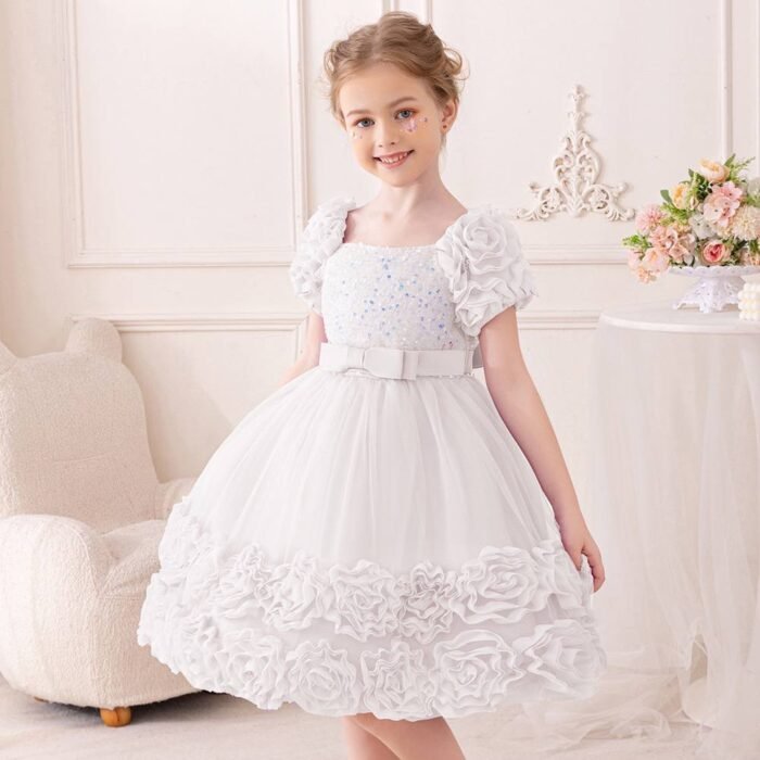 OLIVIA LUXURY SEQUENCE BALL GOWNIT IS A KNEE LENGTH GOWN•••(Ember 2026) - Image 5