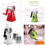 QUALITY TABLE TOP DRUM GRATER/SLICER/CUTTER/SHREDDER - Image 2