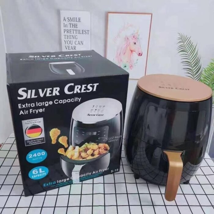 6LTR SILVER CREST DIGITAL AIR FRYER - Image 2