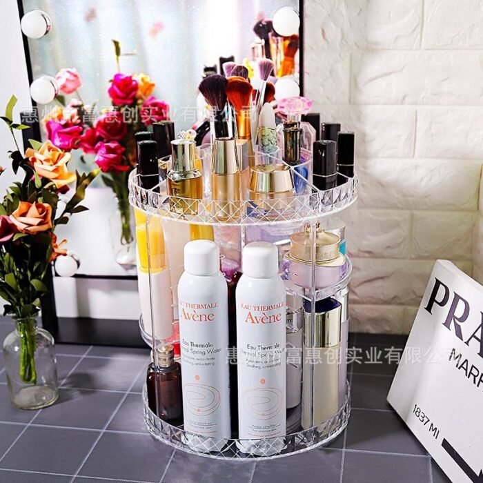 360 DEGREE MAKEUP AND JEWELRY ORGANIZER - Image 7