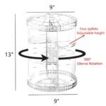 360 DEGREE MAKEUP AND JEWELRY ORGANIZER - Image 3