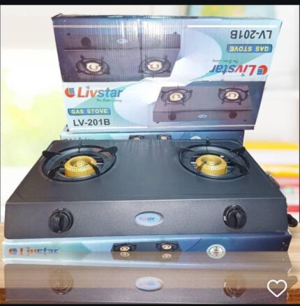 2 FACE LIVSTAR  NONSTICK AUTO IGNITION TABLE GAS COOKER