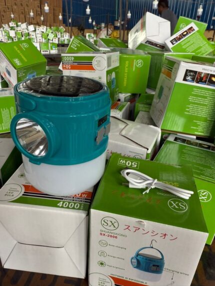 SOLAR CAMPING OUTDOOR AND INDOOR LAMP