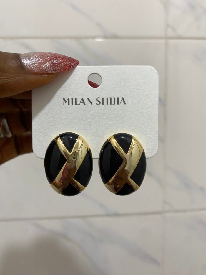 QUALITY MILAN SHIJIA FASHION STATEMENT EARRING DESIGN 36 - Image 3