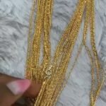 QUALITY NON TARNISH SUNBELLE GOLD CHAIN DESIGN 4