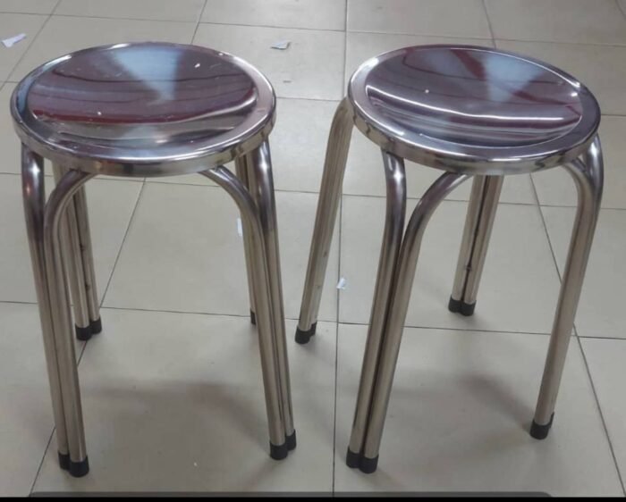 STAINLESS STEEL UNBREAKABLE STOOL - Image 2