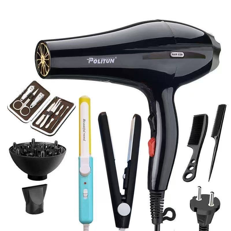 img_6940 POLITUN PROFESSIONAL SALOON STANDARD COMBO BIG SIZE HAIR DRYER SET WITH ACCESSORIES - Image 1