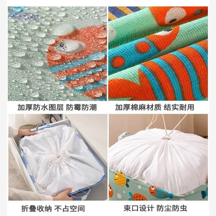 DURABLE BIG LAUNDRY ORGANIZER/LAUNDRY BAG(WATER RESISTANT MATERIAL) - Image 2