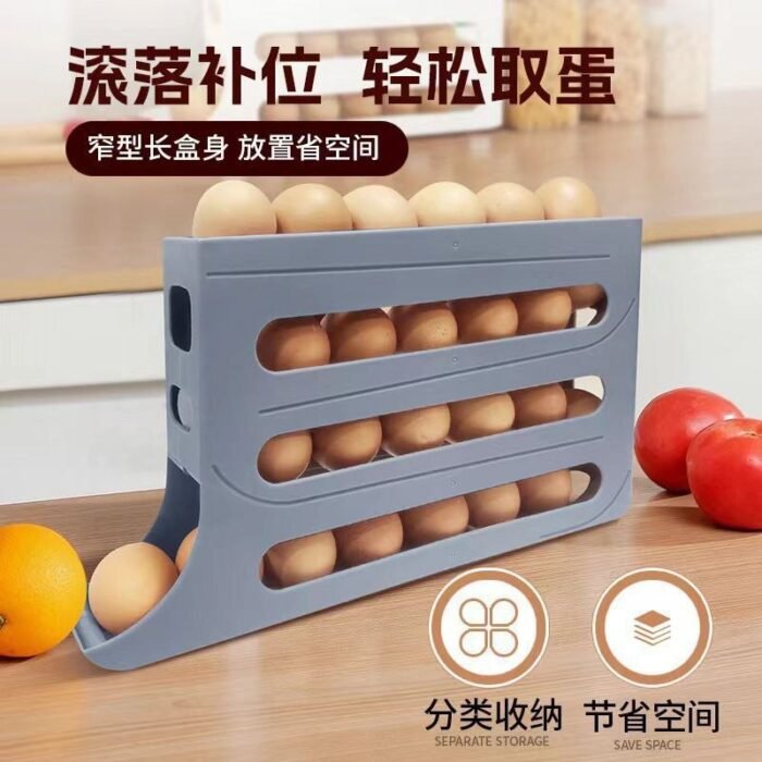 4 LAYER SLIDE FANCY EGG RACK(come in a box o) - Image 4