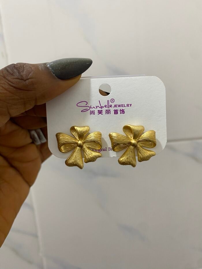 QUALITY NON TARNISH SUNBELLE FASHION EARRING DESIGN 14 - Image 2