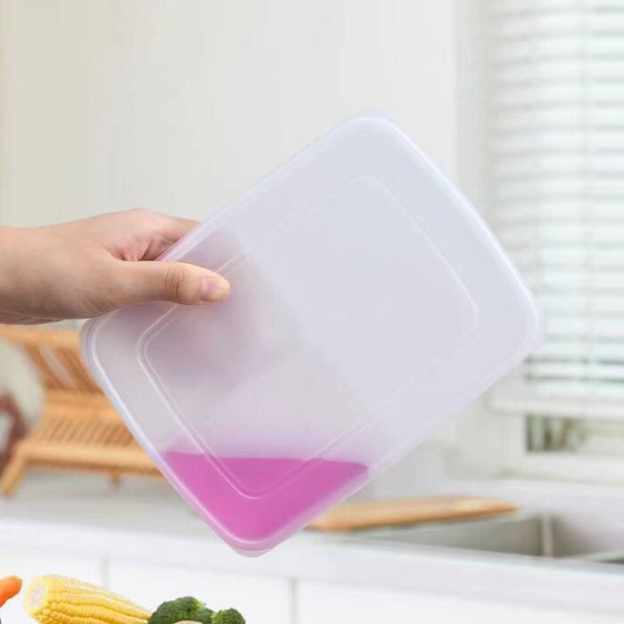 4 COMPARTMENT FOOD/FRUIT/SNACK  FRIDGE STORAGE BOX 2026Can serve as a fruit or snack plate for your kids to school - Image 4