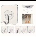 10PC FANCY MULTIPURPOSE WALL HOOK SILVER&GOLD 2026