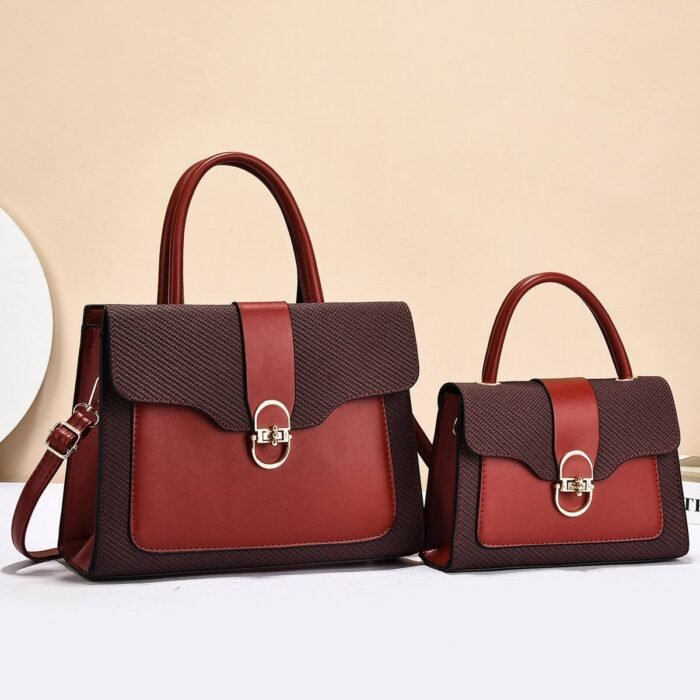 2IN1 MISTY CLASSY QUALITY LEATHER BAG - Image 9