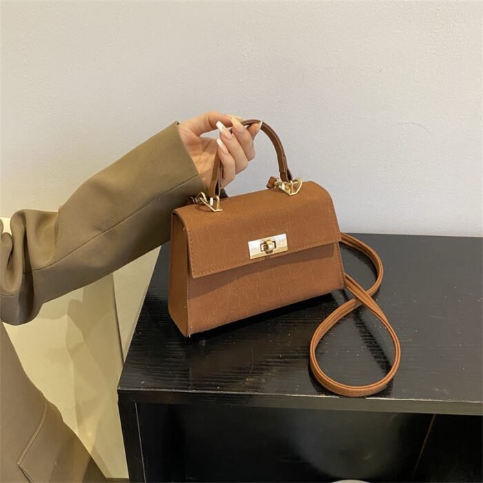 (ON SALES) DIANA CUTE CLASSY MINI SUEDE  BAG Design 19 - Image 4