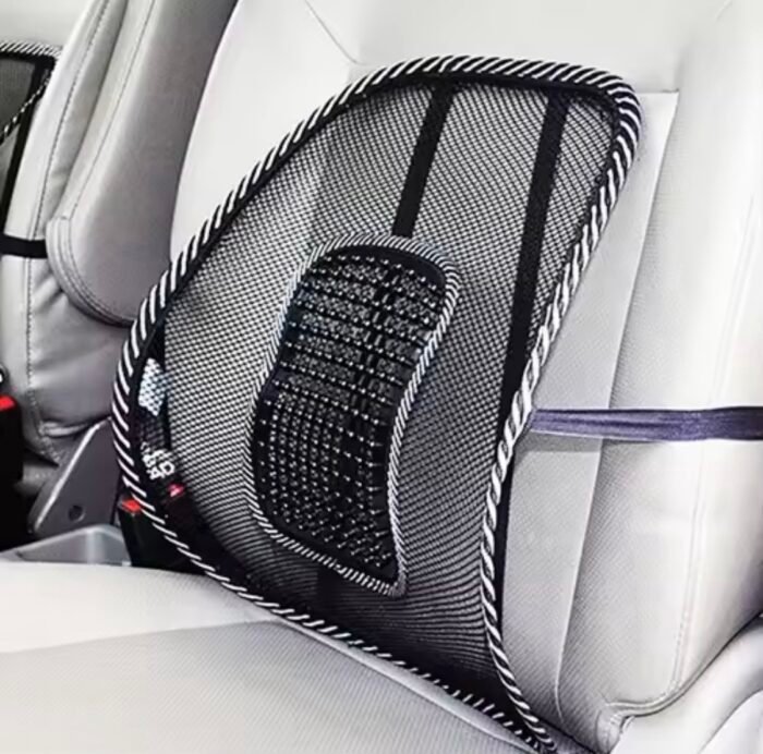 Universal Breathable Car Seat Chair Cushion Mesh Lumbar Back Brace Waist Cushion Pad Support Massage Back Cushion Office Home - Image 4