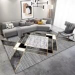 160*230CM FANCY LIVING ROOM AESTHETIC CENTER RUG - Image 4