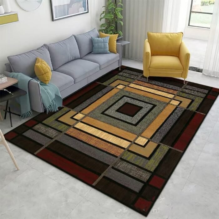 160*230CM FANCY LIVING ROOM AESTHETIC CENTER RUG - Image 7