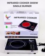 3000WATT SINGLE FACE MAXIMUS INFRARED INDUCTION COOKER WITH WATER PROOFSafe cooking
Precise temperature
Energy saving
Smart cooking