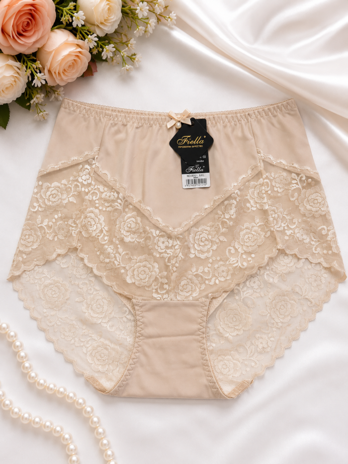 QUALITY FASHION SEAMLESS LADIES LACEY PANT DESIGN 1(Perfect for size 10,12,14,16)CODE 9001/9008 - Image 11