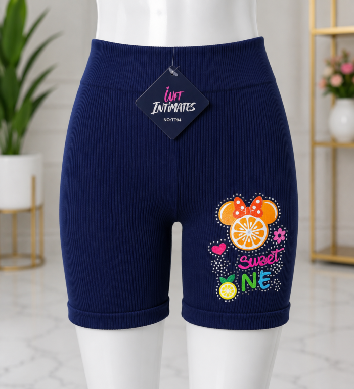 KIDDIES ELASTIC RIBBED CARTOON BIKER SHORT/UNDERWEAR LEGGINS Perfect for age 3-10 - Image 6