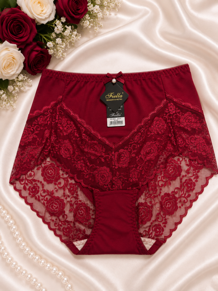 QUALITY FASHION SEAMLESS LADIES LACEY PANT DESIGN 1(Perfect for size 10,12,14,16)CODE 9001/9008 - Image 2